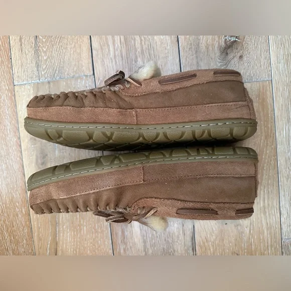 NWT LL Bean Women’s Wicked Good Moccasins in Brown, size 9 - Picture 5 of 6